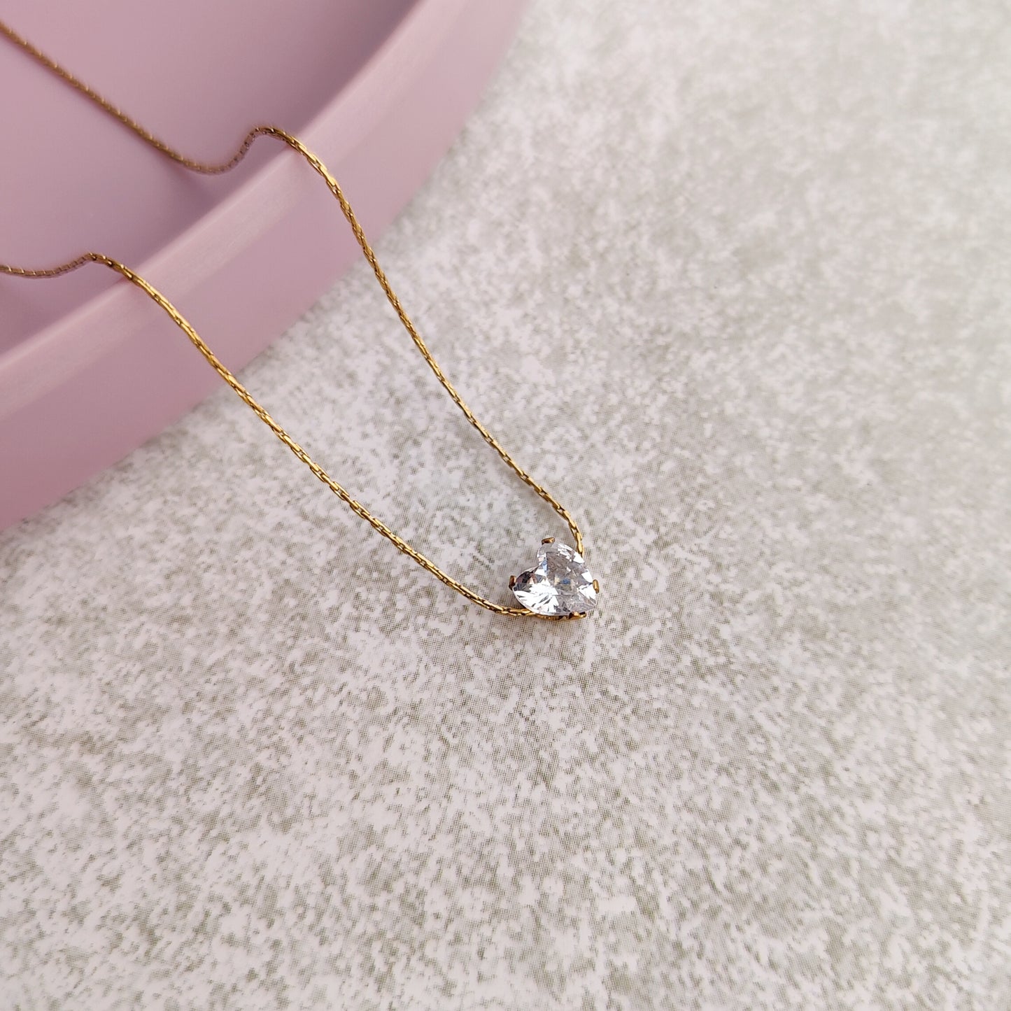 Elara ~ Solitaire Necklace