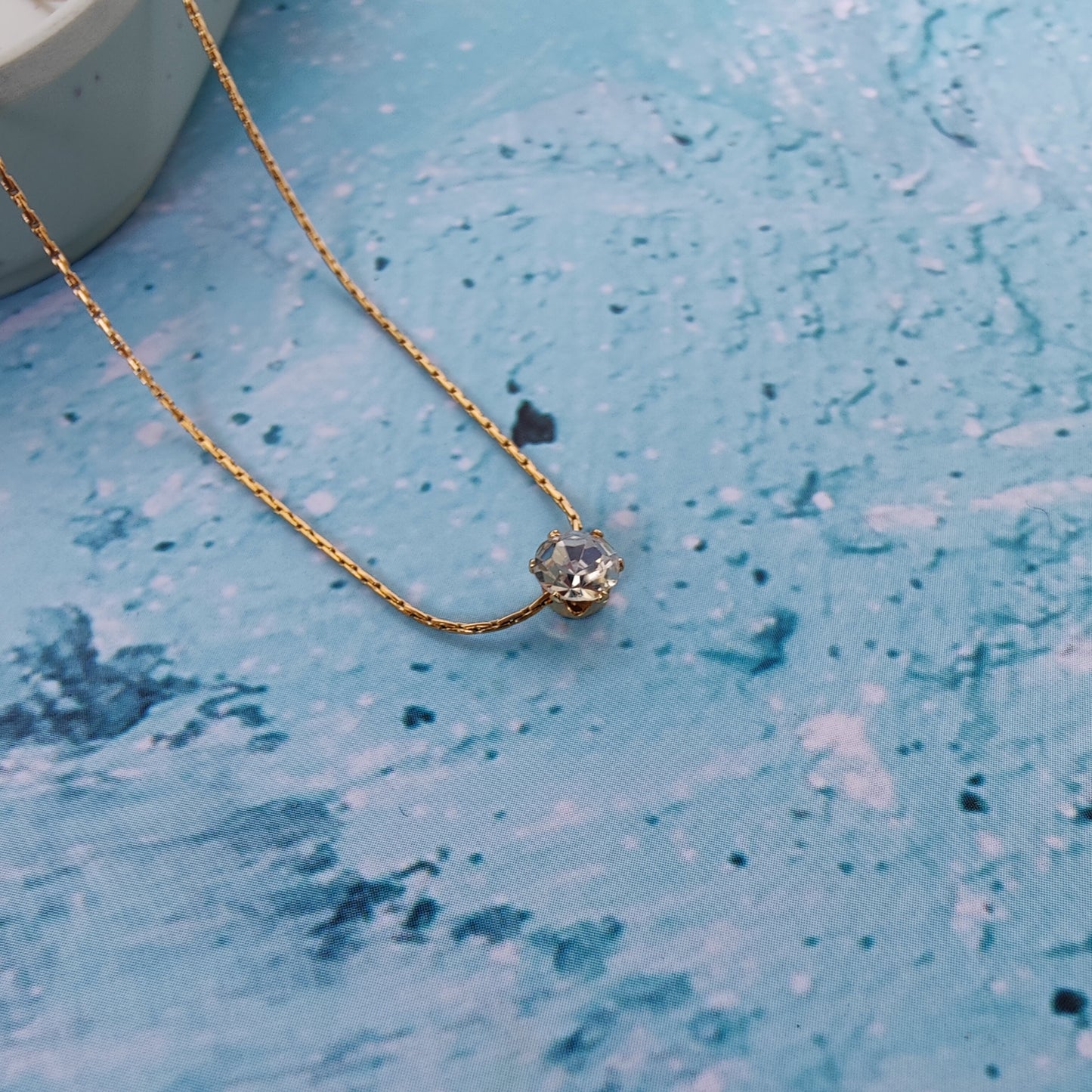 Elara ~ Solitaire Necklace