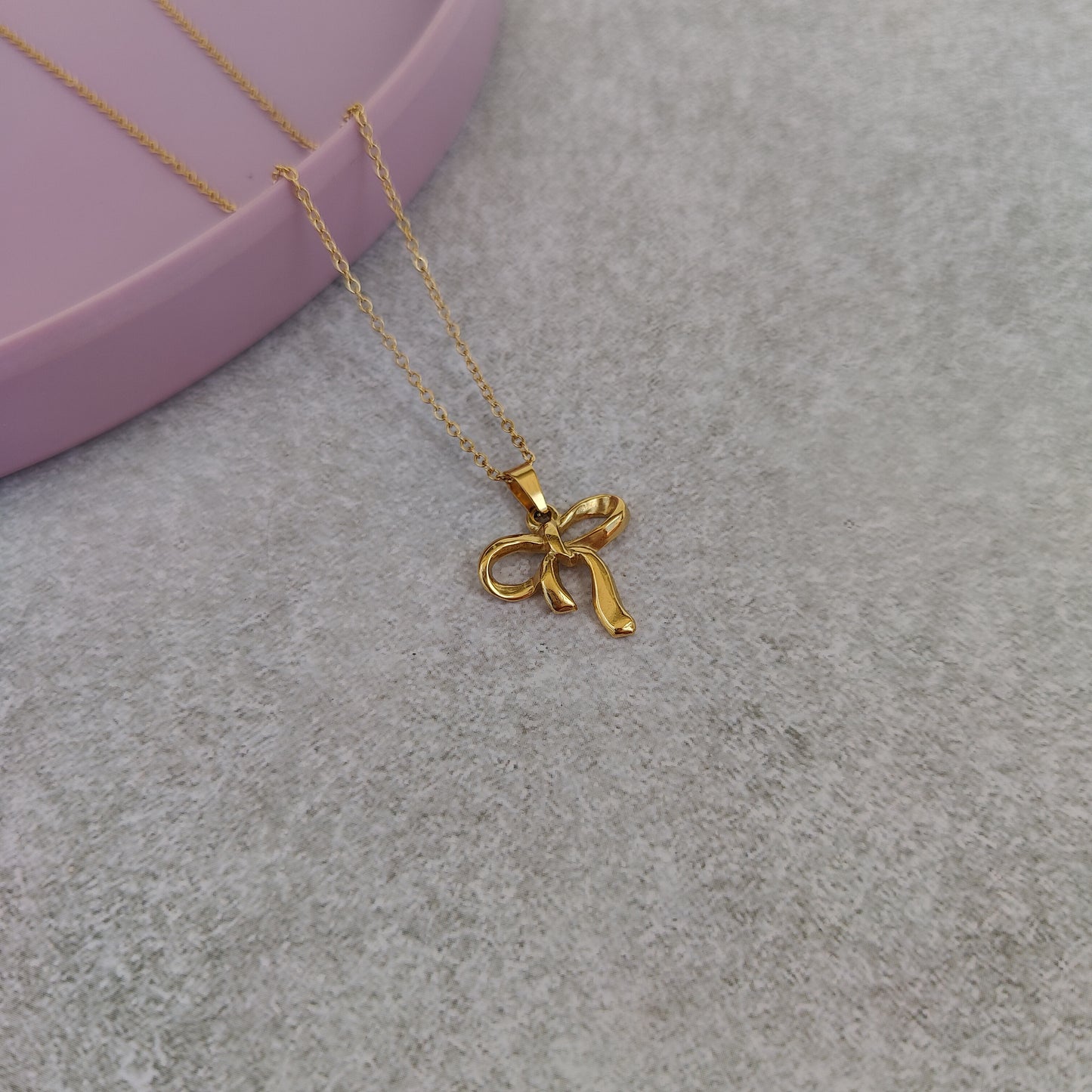 Yumi ~ Bow Necklace