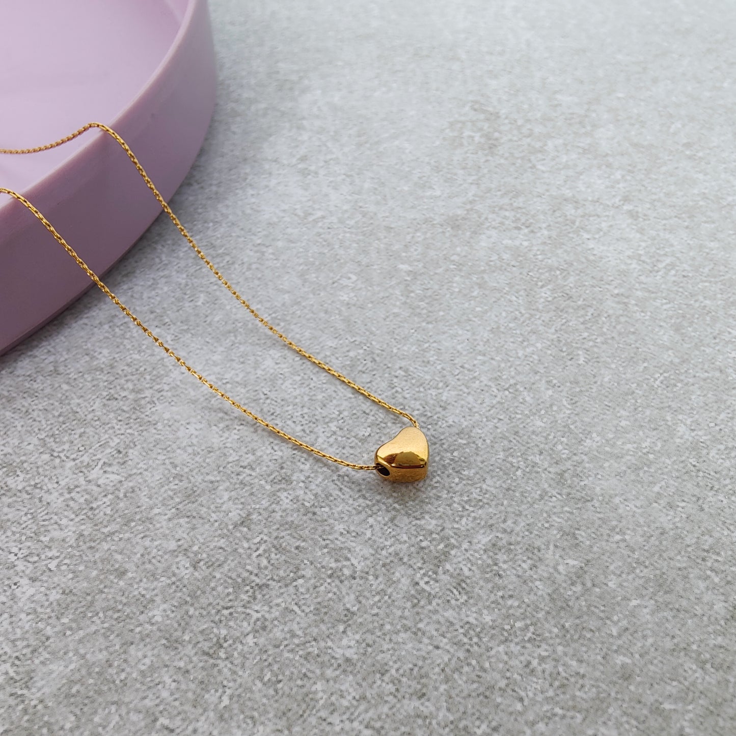 Tiny Love ~ Petite Heart Necklace