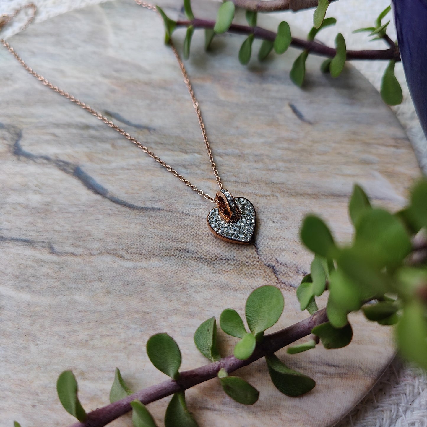 Lily ~ Entangled Heart Chain