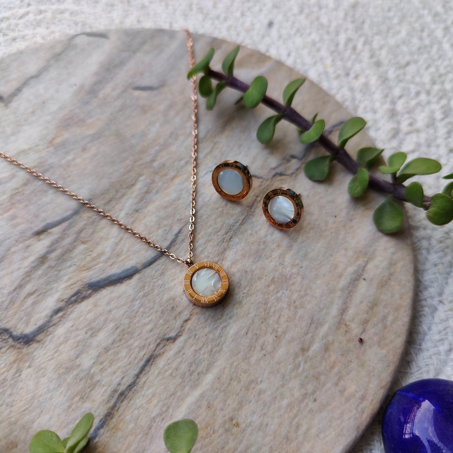Roman Coin Necklace Set