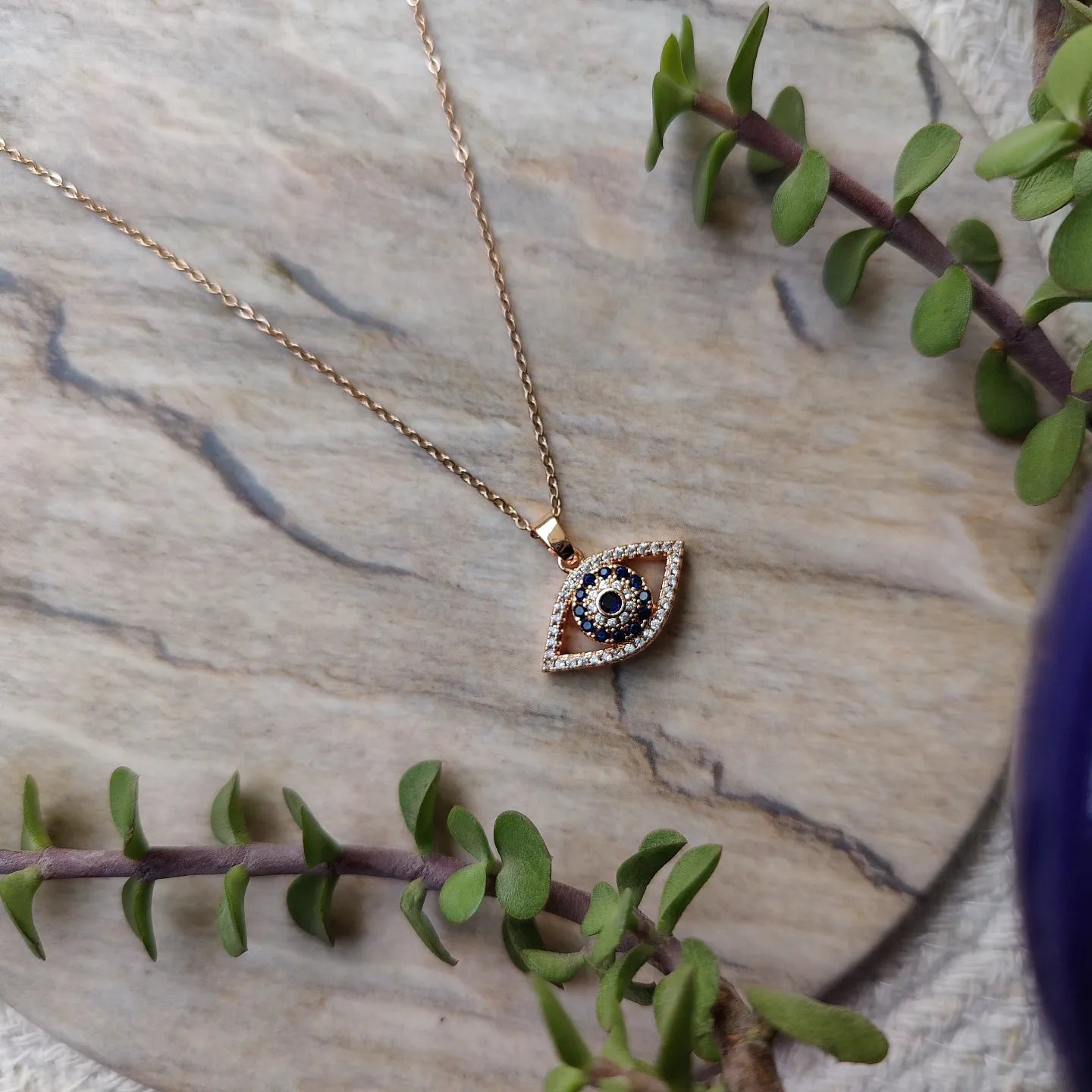Ivy ~ Evil Eye Chain