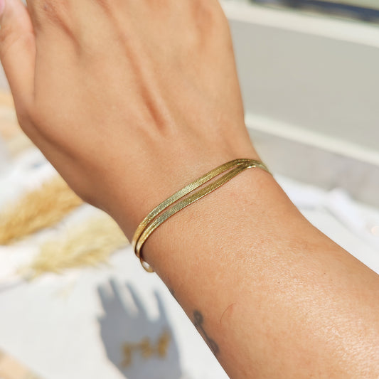 Lucie ~ Layered Bracelet