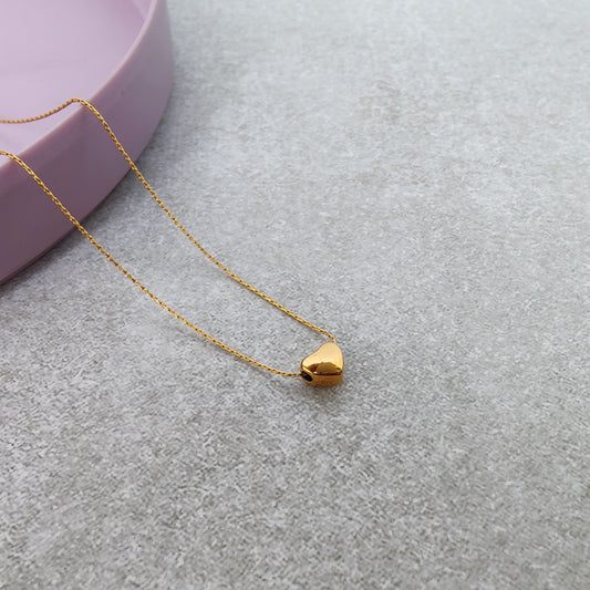 Tiny Love ~ Petite Heart Necklace