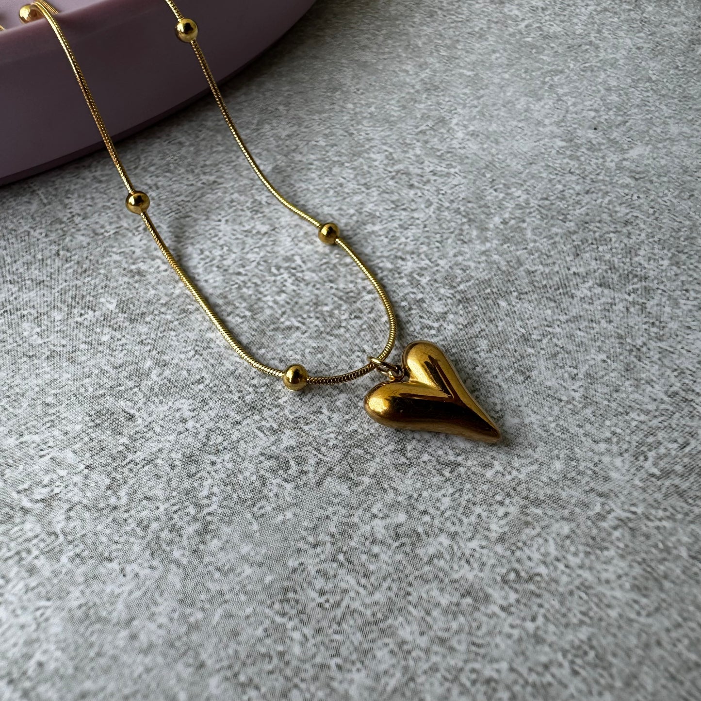 Isabella ~ Heart Necklace