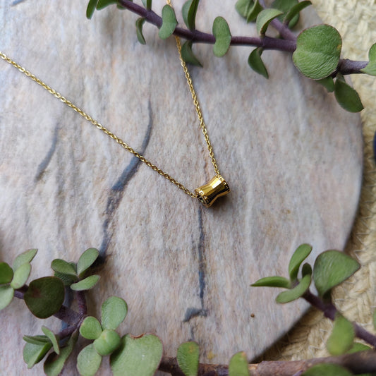 Petite Drum Necklace