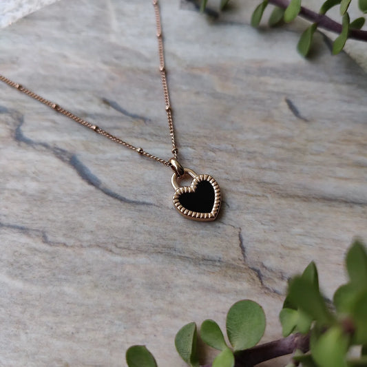Amia ~ Reversible Heart Chain